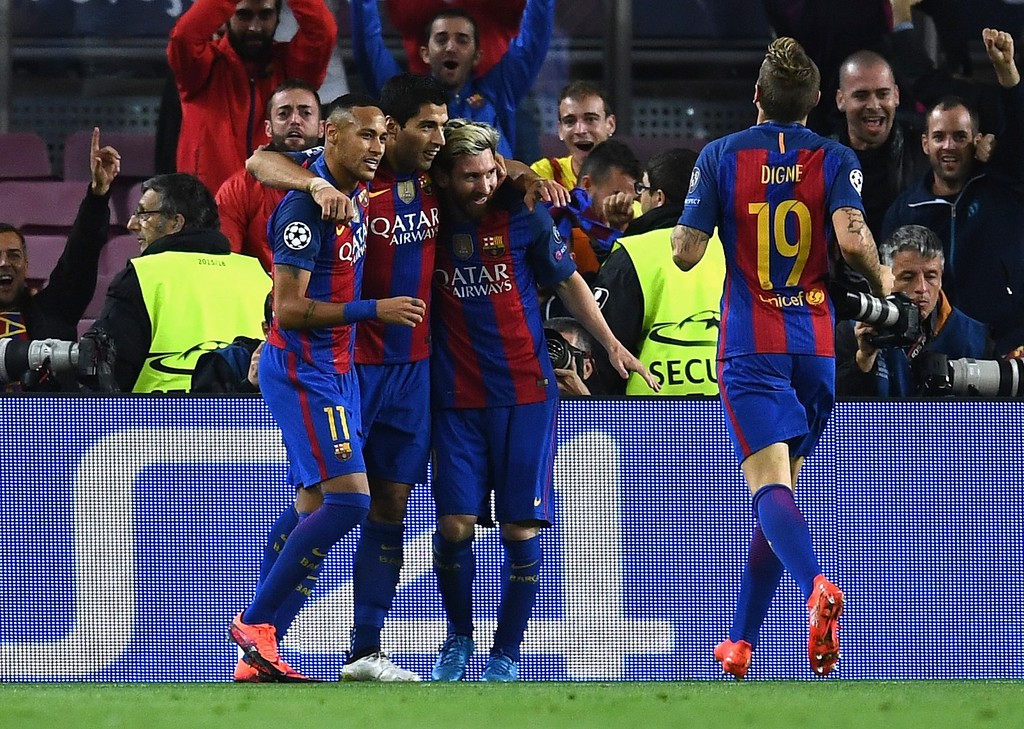 MSN đã đóng góp 103 bàn cho Barcelona trong năm 2016