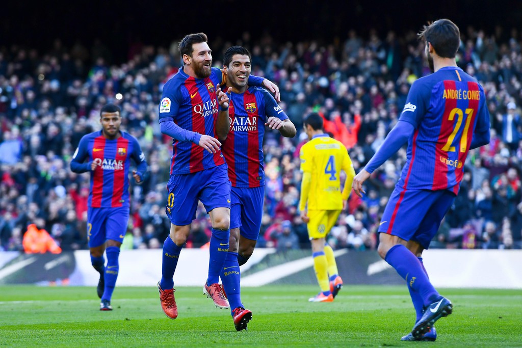 Messi hào phóng với cả hai đối tác là Suarez và Neymar