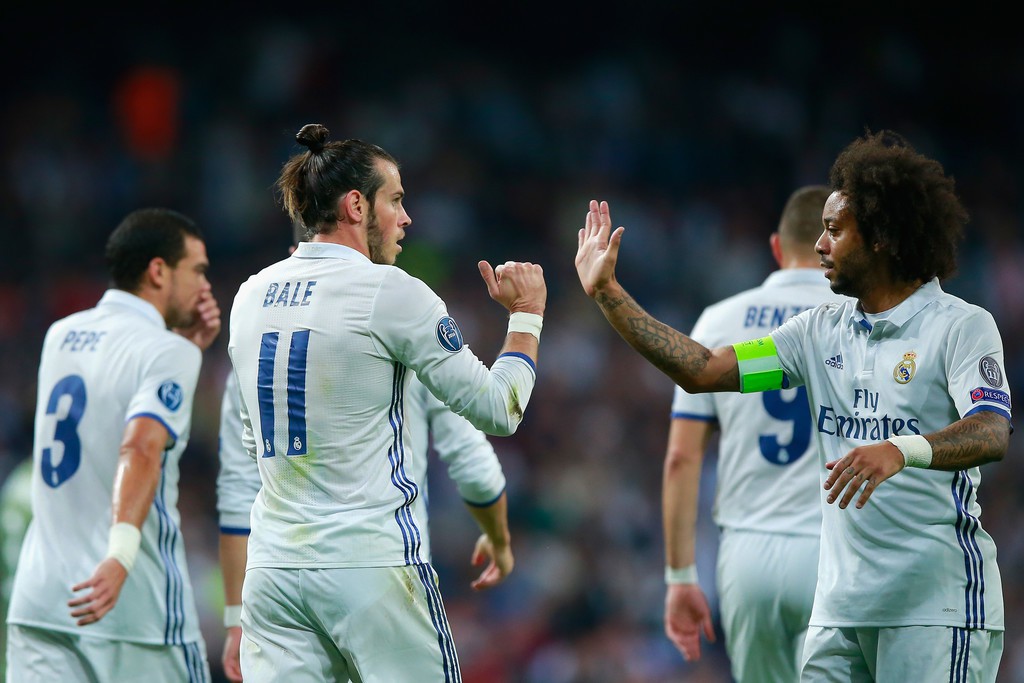 3 trong 5 bàn thắng của Real Madrid trước Legia thuộc về các cầu thủ thuận chân trái