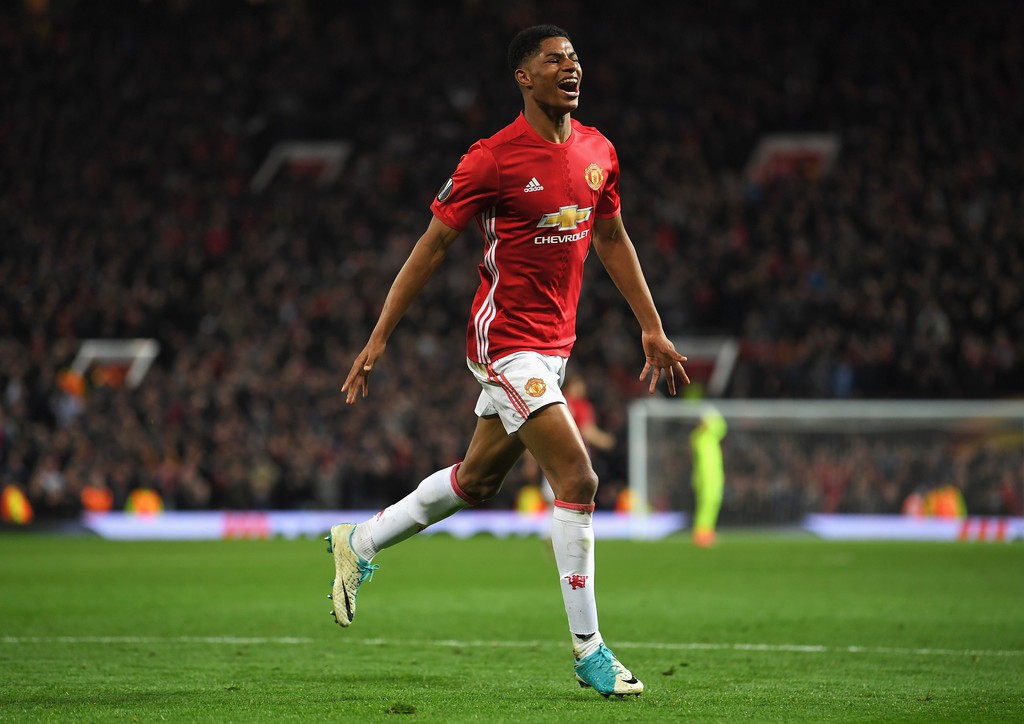 Rashford thay thế thành công cho Ibra trên tuyến đầu