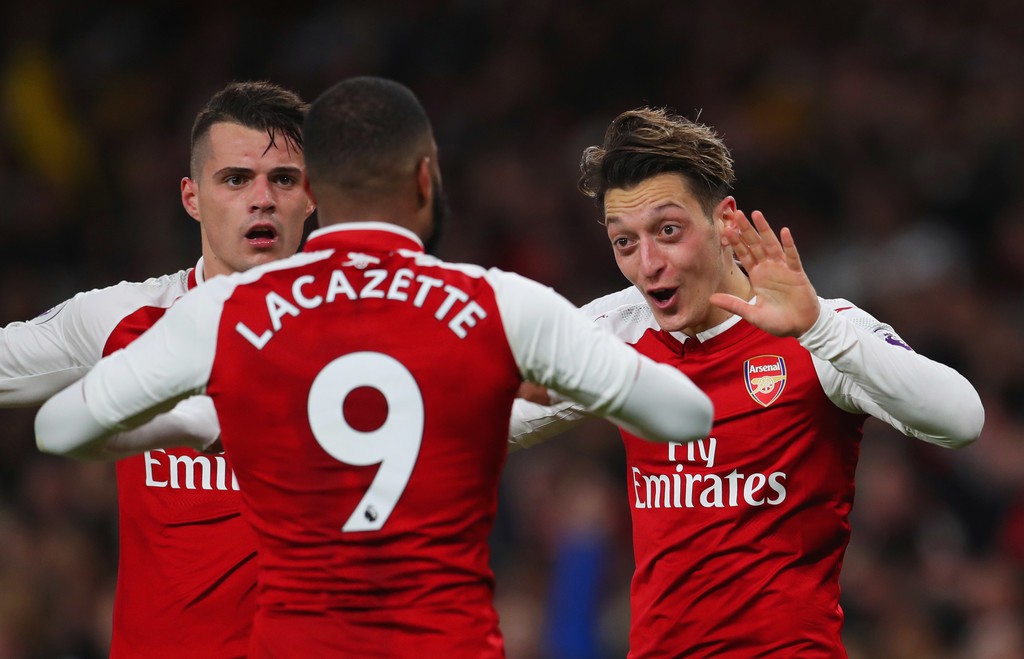 Hình ảnh: Arsenal ngược dòng với 3 bàn trong gần 5 phút