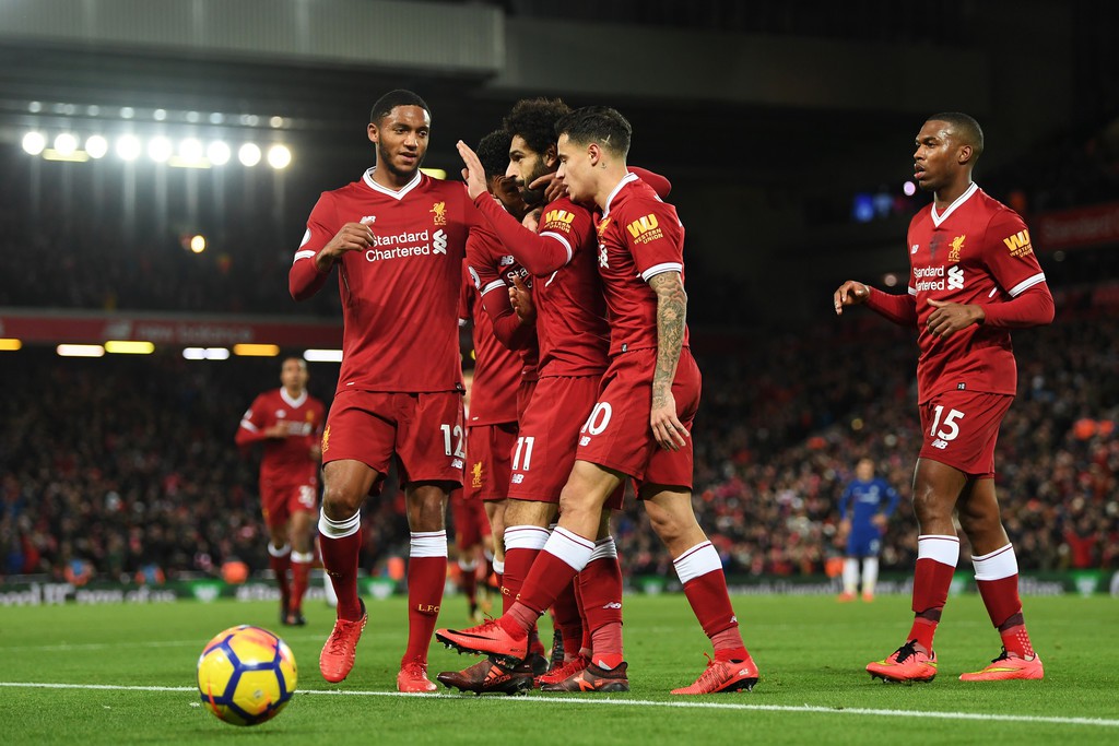 Salah ghi bàn cho Liverpool nhưng chỉ 144 giây sau đã bị gỡ hòa