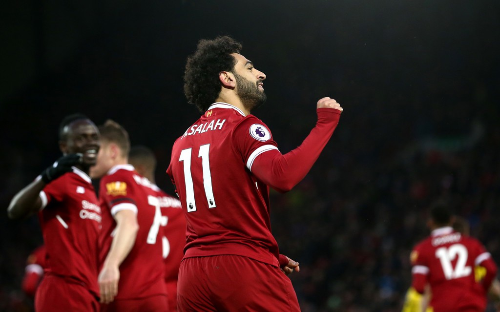 Hình ảnh: Salah đã ghi 28 bàn ở mùa này