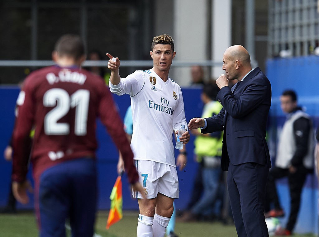 Hình ảnh: Zidane giữ sức cho các ngôi sao ở trận đấu cuối tuần qua