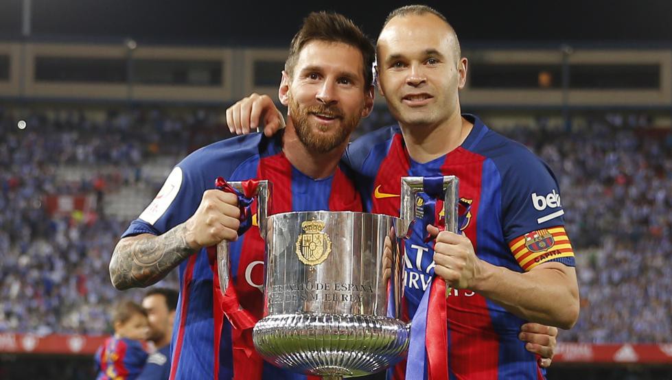 Messi vừa cùng Barca đoạt Cúp Nhà vua
