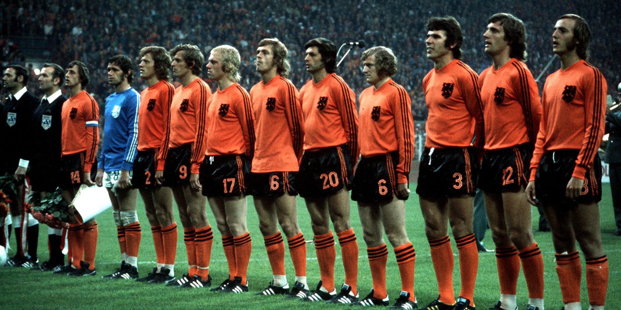 Các cầu thủ Hà Lan từng được ''thoải mái'' với vợ trong thời gian diễn ra World Cup 1974