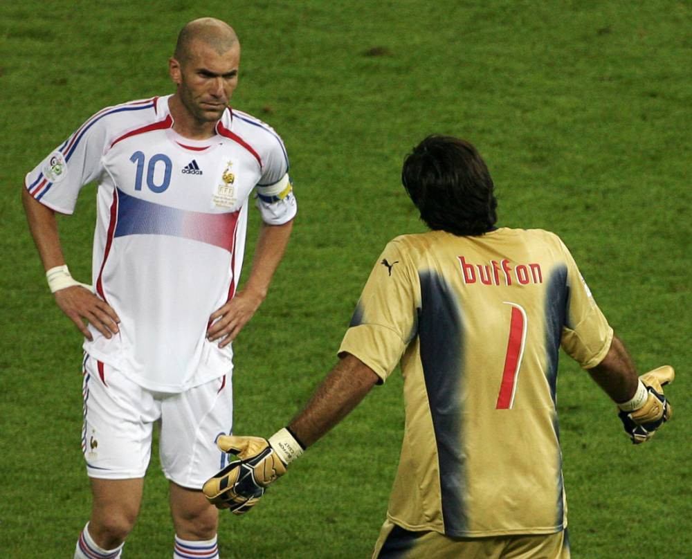 Buffon đã ngăn cản Zidane giành Cúp vàng thế giới