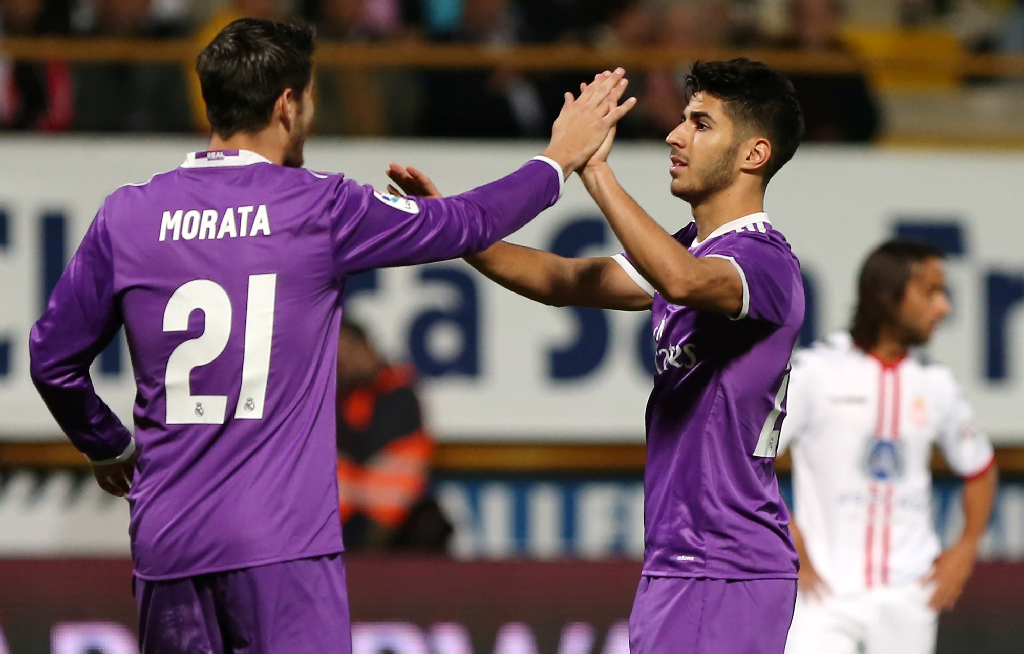 Hai chân sút hàng đầu của Real Madrid hiện đang thuộc về người Tây Ban Nha là Morata và Asensio