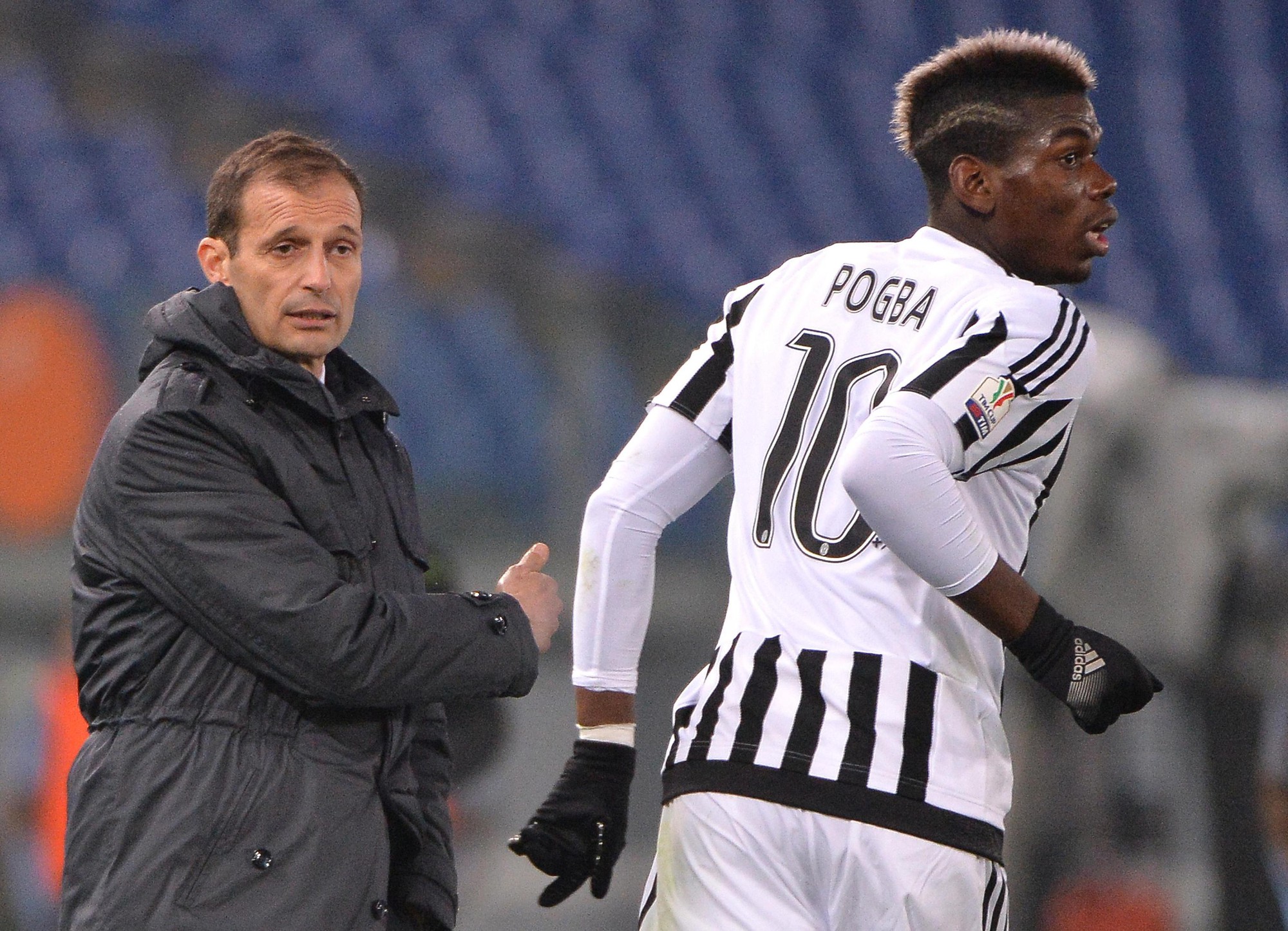 Ở Juventus, HLV Allegri cho phép Pogba tự do di chuyển, điều không phù hợp với Pep