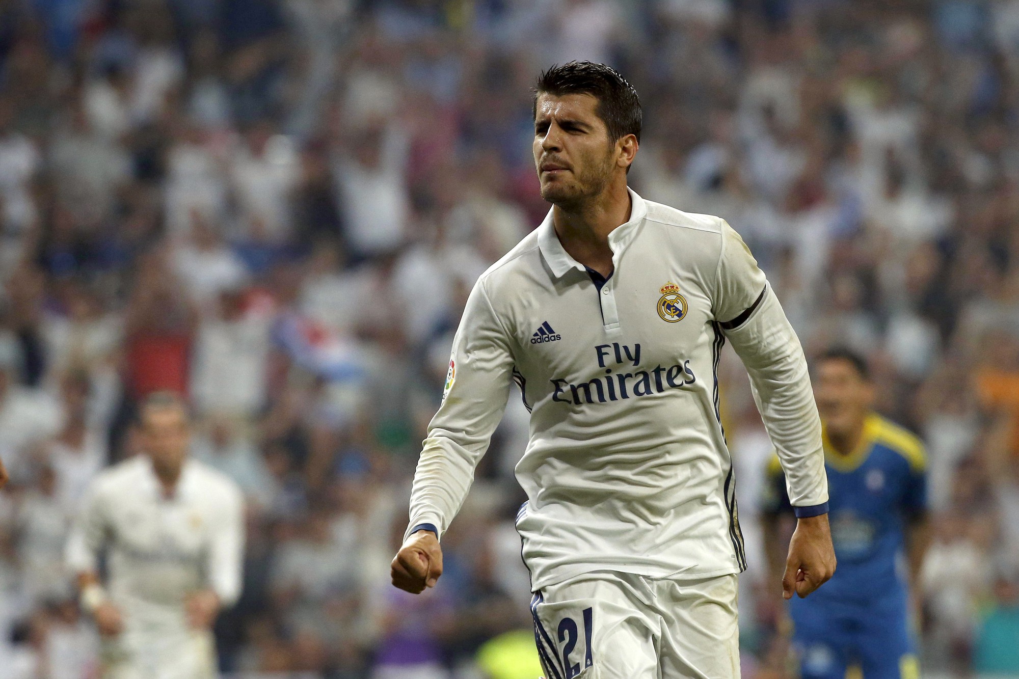 Morata đã trở thành giải pháp hữu hiệu cho Real Madrid trên hàng công
