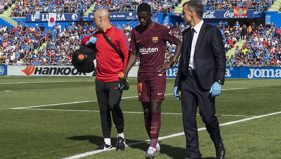 Thời gian Dembele nghỉ thi đấu chưa đủ để Barca ký mới với cầu thủ khác