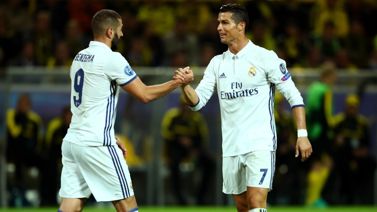  Sau 131 ngày Benzema và Ronaldo mới đá chính cùng nhau