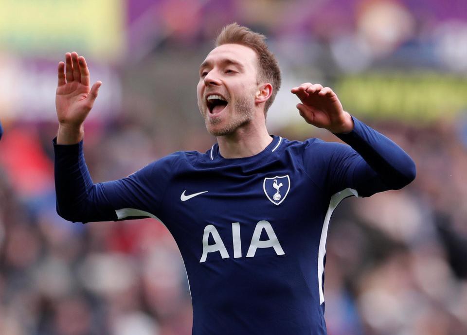 Hình ảnh: Eriksen vẫn là mối quan tâm của Barca