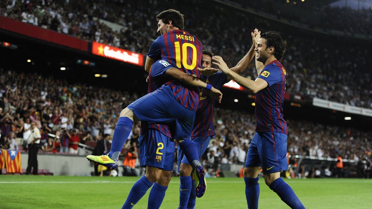 Barcelona của Guardiola thắng 16 trận liên tiếp ở mùa 2010/11