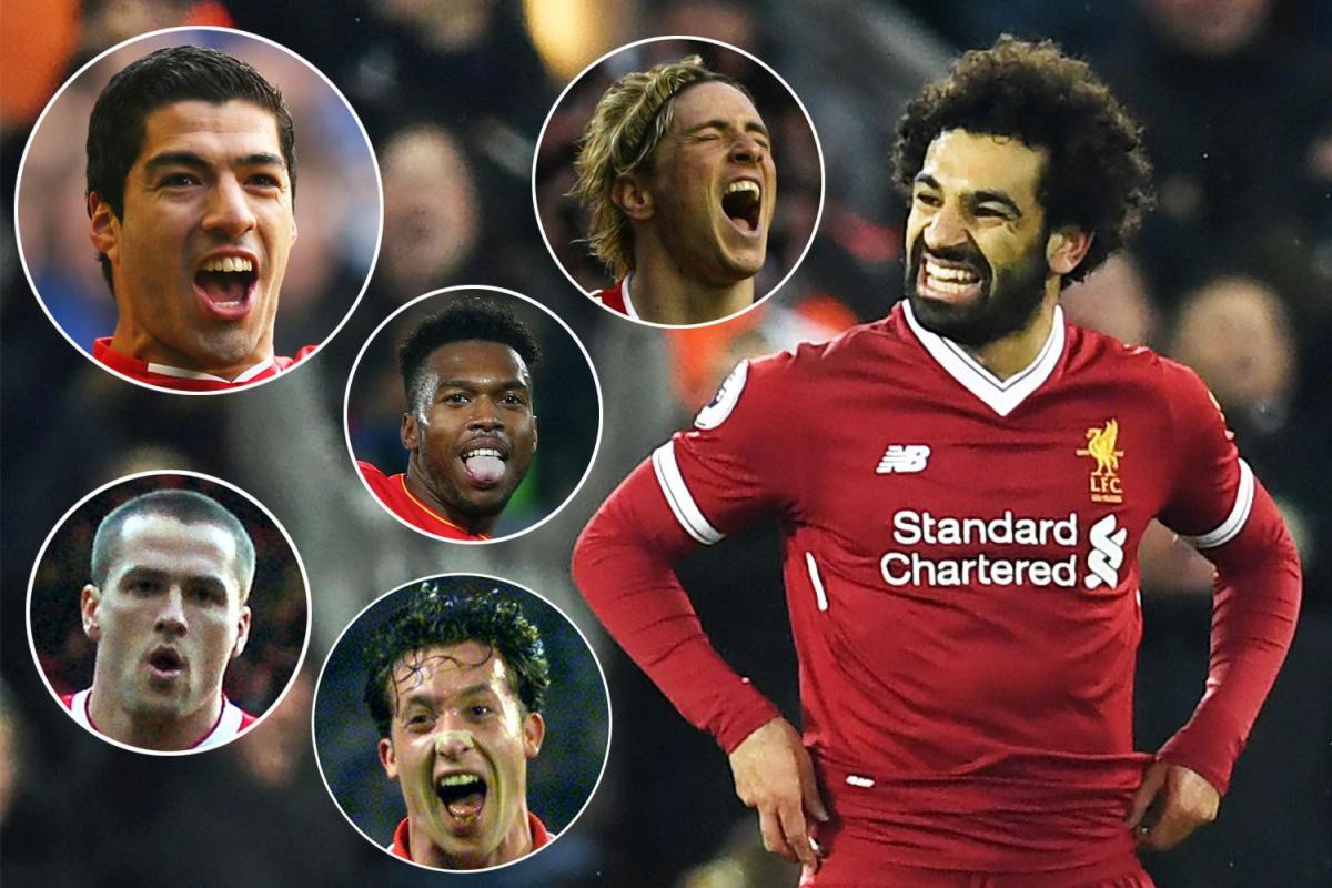 Hình ảnh: So với các chân sút lừng danh khác của Liverpool, Salah có tác động tức thời