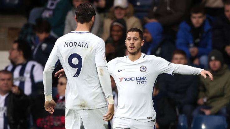 Chelsea phục hồi sức mạnh nhờ đóng góp quan trọng của Morata và Hazard