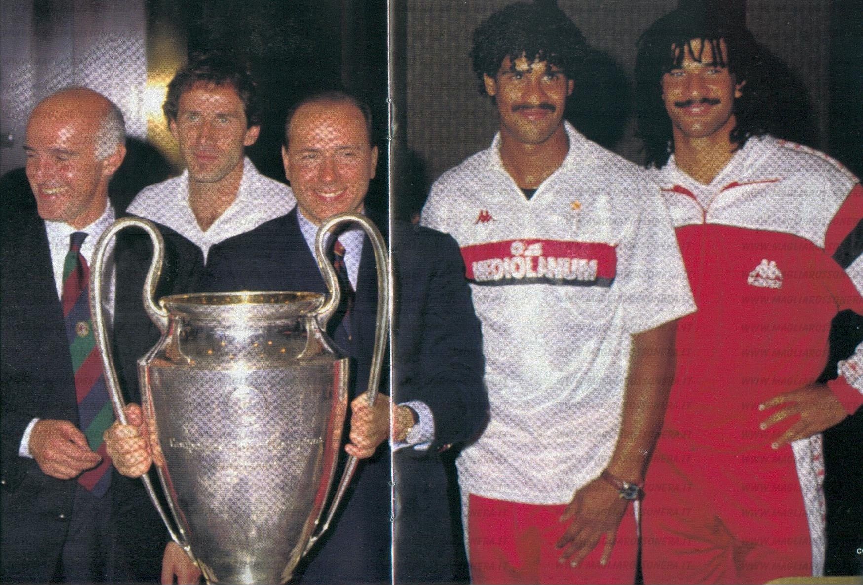 Với bộ ba Hà Lan, Milan thống trị bóng đá Italia và châu Âu vào cuối những năm 1980 và đầu 1990