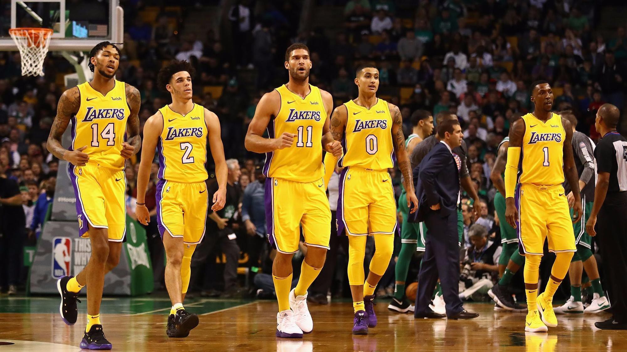 Lakers cũng đủ những nhân tố trẻ để theo đuổi hình mẫu của Celtics.