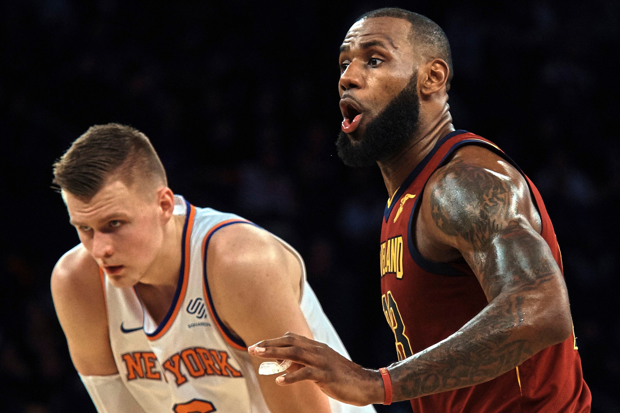 Knicks cần Porzingis trở lại để thu hút LeBron.