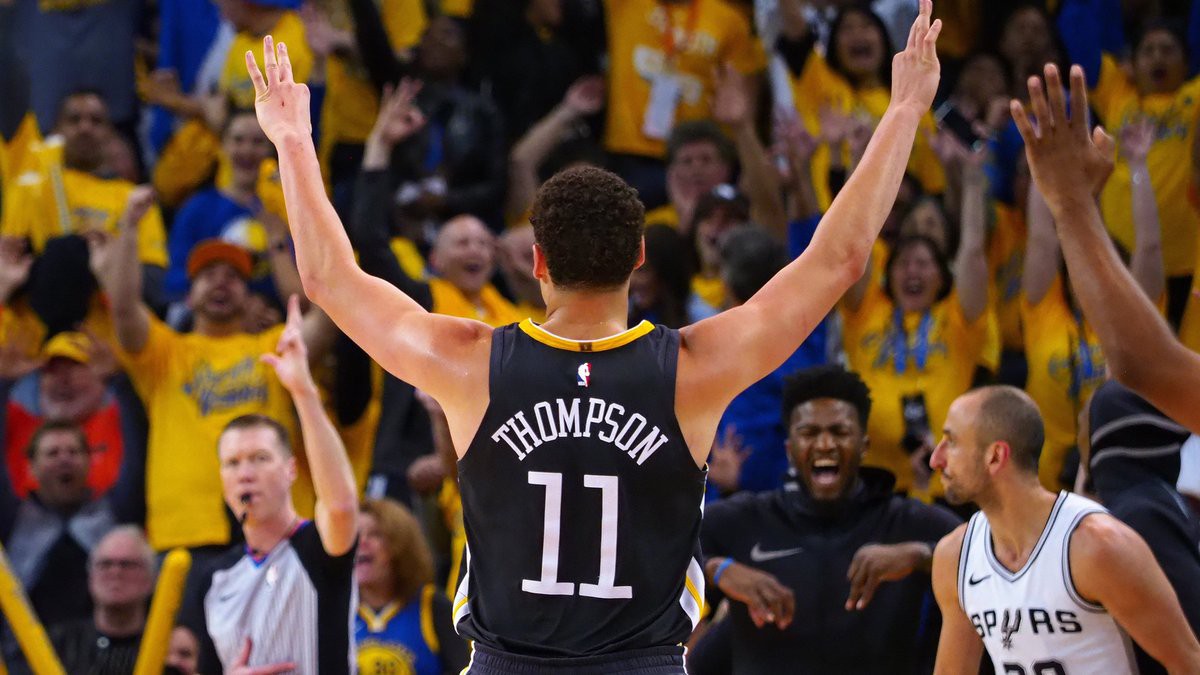 Klay Thompson tại playoffs là một con người hoàn toàn khác.