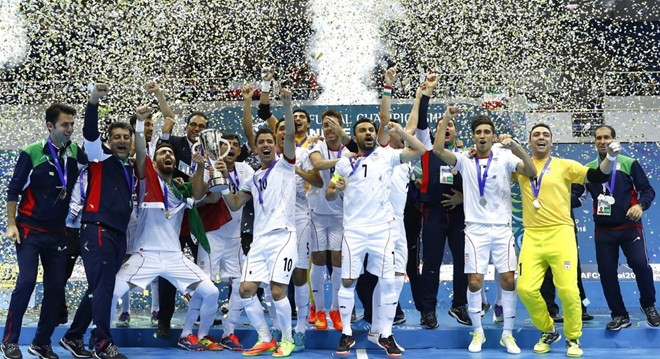 Futsal Iran quá mạnh so với các nước khác ở châu Á. Ảnh: AFC