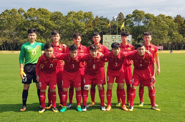 U16 Việt Nam có giải giao hữu bổ ích trước khi bước vào các giải đấu quan trọng trong năm 2018. Ảnh: VFF