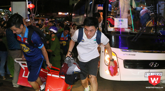 Những tuyển thủ U23 Việt Nam sẽ được ''chăm sóc'' kỹ lưỡng ở mùa giải này. Ảnh: Quang Thịnh