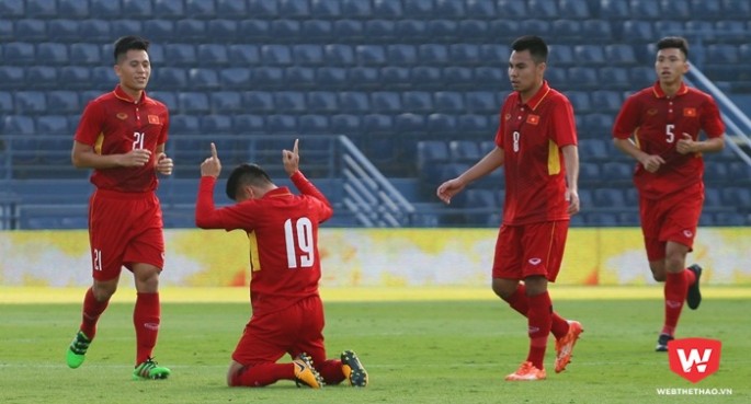 HLV Lê Thụy Hải mong U23 Việt Nam đừng ảo tưởng trước U23 Hàn Quốc. Ảnh: Quang Thịnh