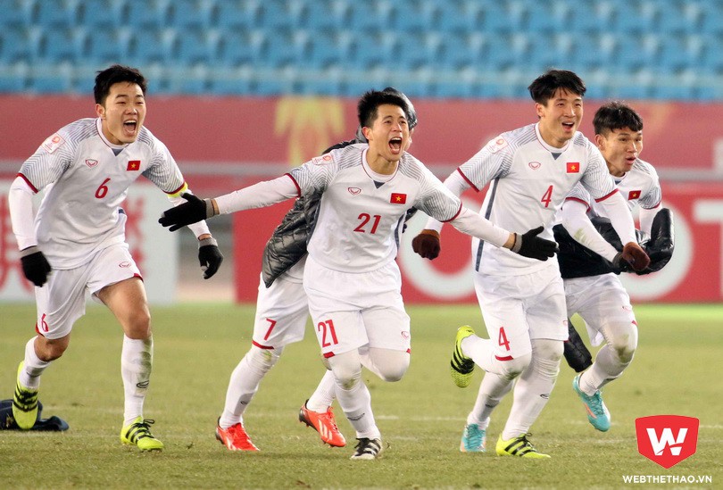 Những tuyển thủ U23 Việt Nam sẽ là tấm gương để các bạn trẻ trên khắp cả nước phấn đấu. Ảnh: Anh Khoa