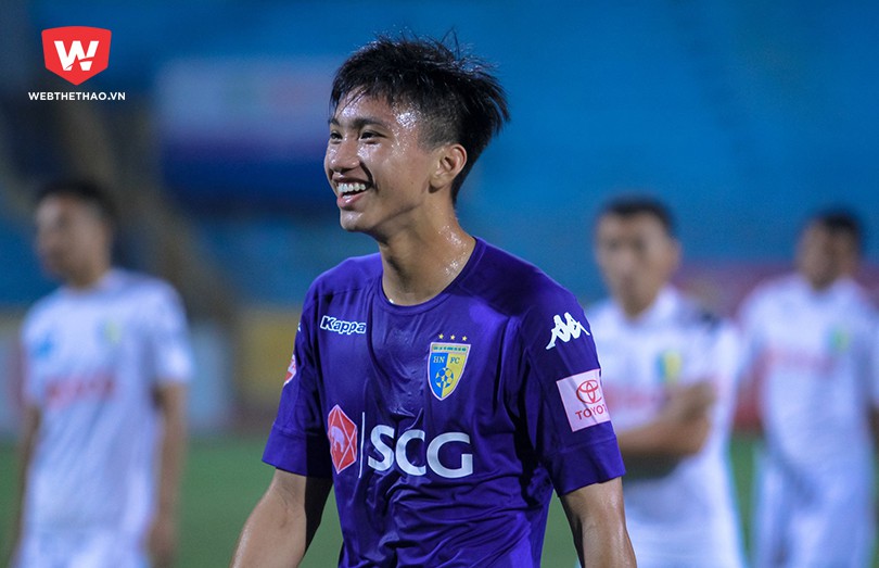 Đoàn Văn Hậu trở lại mang đến tin vui cho Hà Nội FC. 