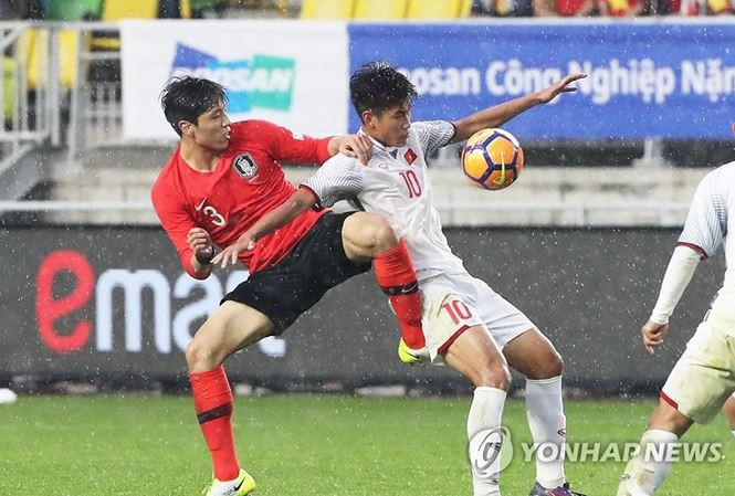 U19 Việt Nam trình diễn bộ mặt đầy hy vọng ở giải giao hữu tại Hàn Quốc.