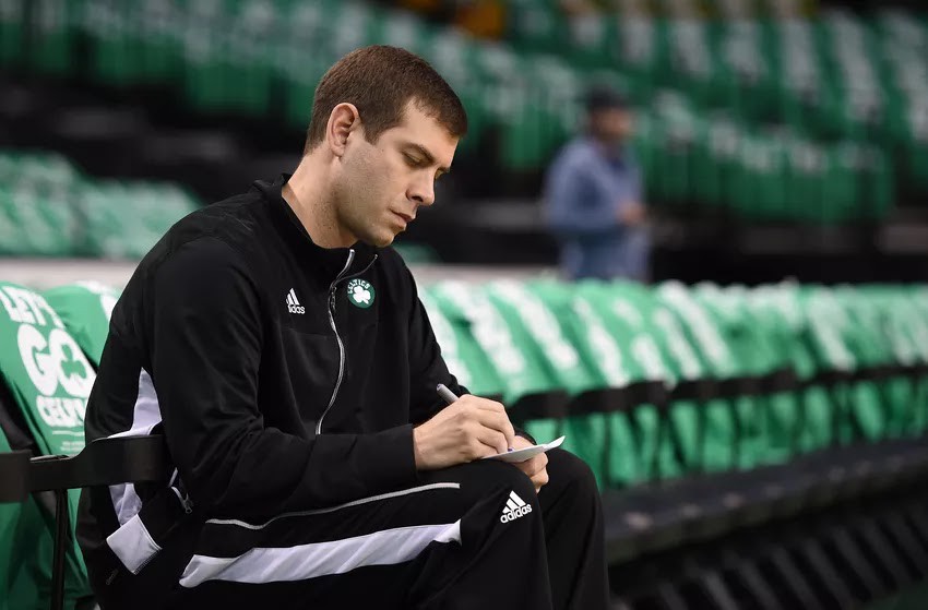 HLV Brad Stevens tại vòng Playoffs 2017.