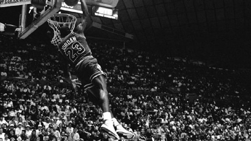  Michael Jordan tại NBA All-Star Weekend 1987.