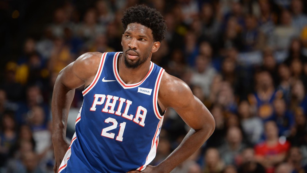 Joel Embiid không chơi một phút nào trong 2 mùa giải đầu tiên tại NBA.