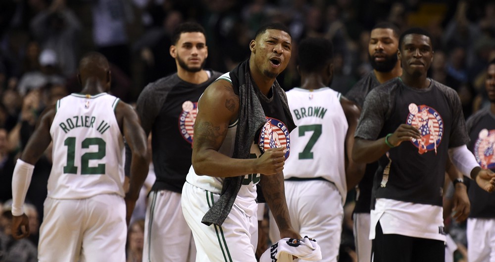 Boston Celtics đang dẫn đầu NBA về rebound và chỉ số phòng ngự chung Deffensive Rating.