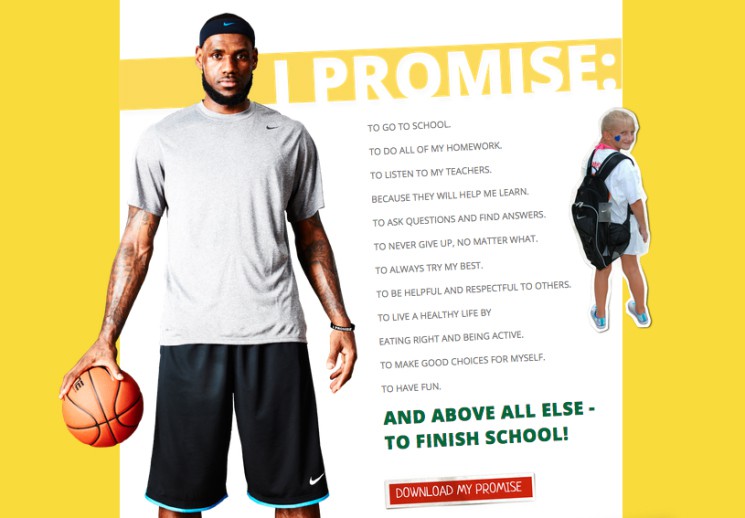 Chương trình “I Promise” của LeBron chuẩn bị biến thành một trường học.