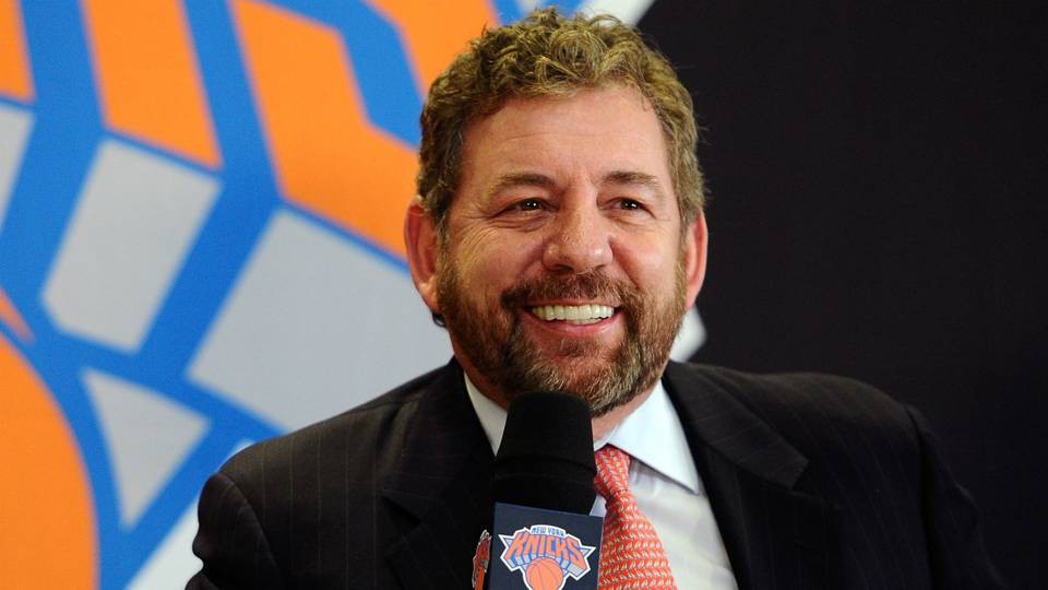 Ông James Dolan, chủ sở hữu của New York Knicks. 