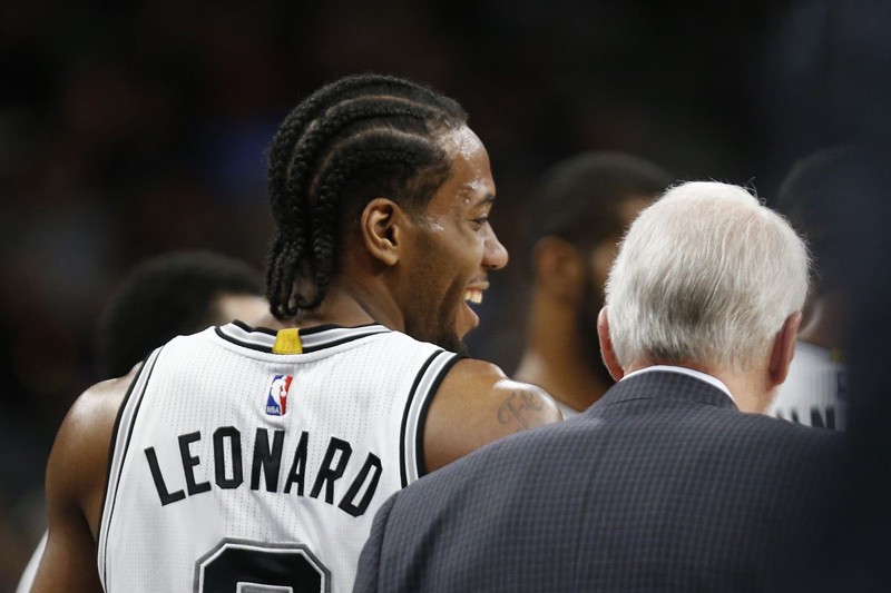 Mối quan hệ giữa Kawhi Leonard và San Antonio Spurs đang rạn nứt?