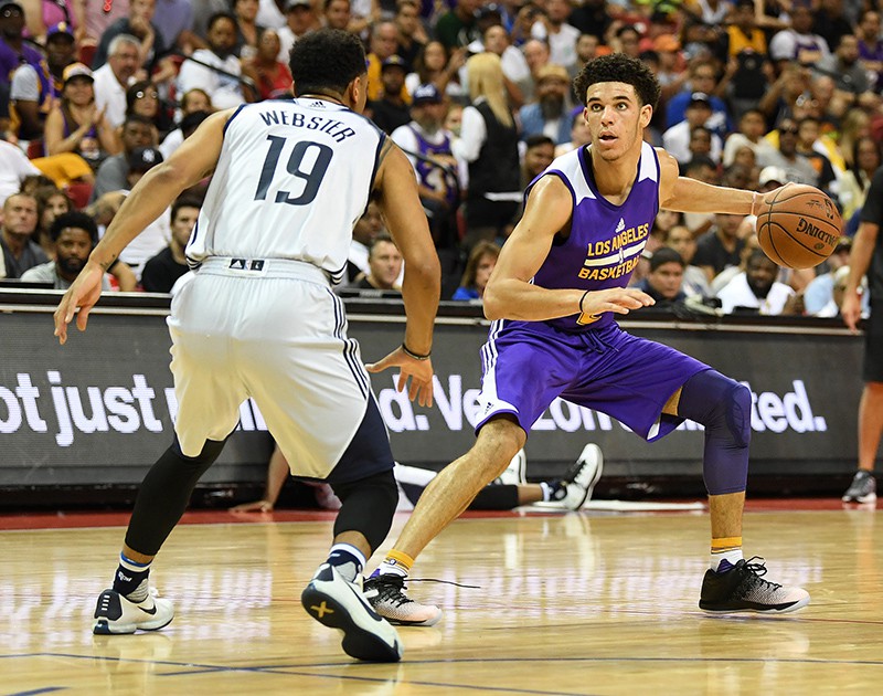 Summer League là một nơi để Gelo có thể thi đấu trong màu áo Lakers như Lonzo Ball.