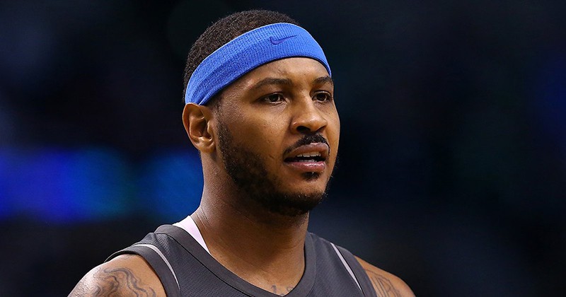 Carmelo Anthony có một ngày thi đấu đáng quên.