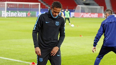 Neymar gặp chấn thương trước loạt trận đấu cuối vòng bảng Champions League
