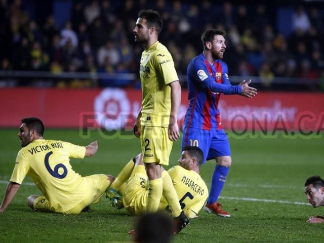 Barcelona gặp bất lợi với những quyết định sai lầm của trọng tài