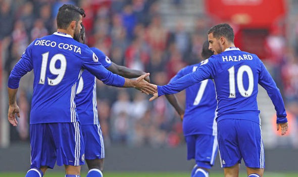Sức mạnh tấn công của Chelsea không chỉ phụ thuộc vào Costa và Hazard 