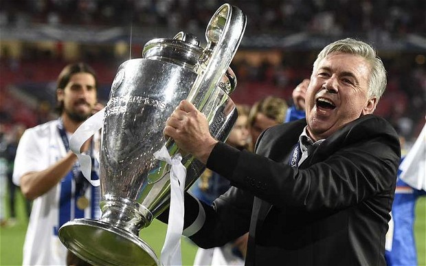 Ancelotti từng giúp Real Madrid hoàn thành giấc mộng 10 lần vô địch Champions League