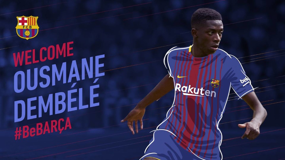 Barcelona vừa trả đến 105 triệu euro cho Dembele