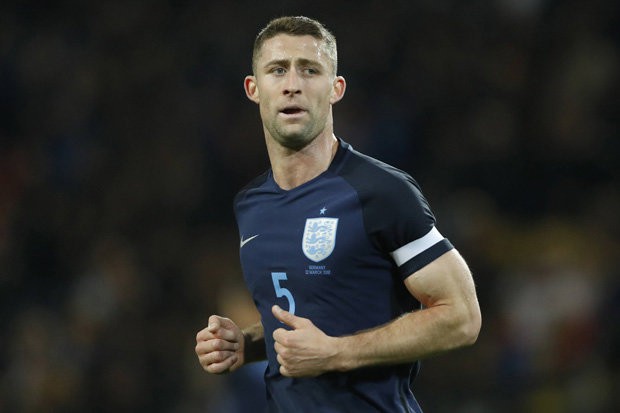 Gary Cahill là cầu thủ duy nhất của Chelsea góp mặt trong ĐH tuyển Anh