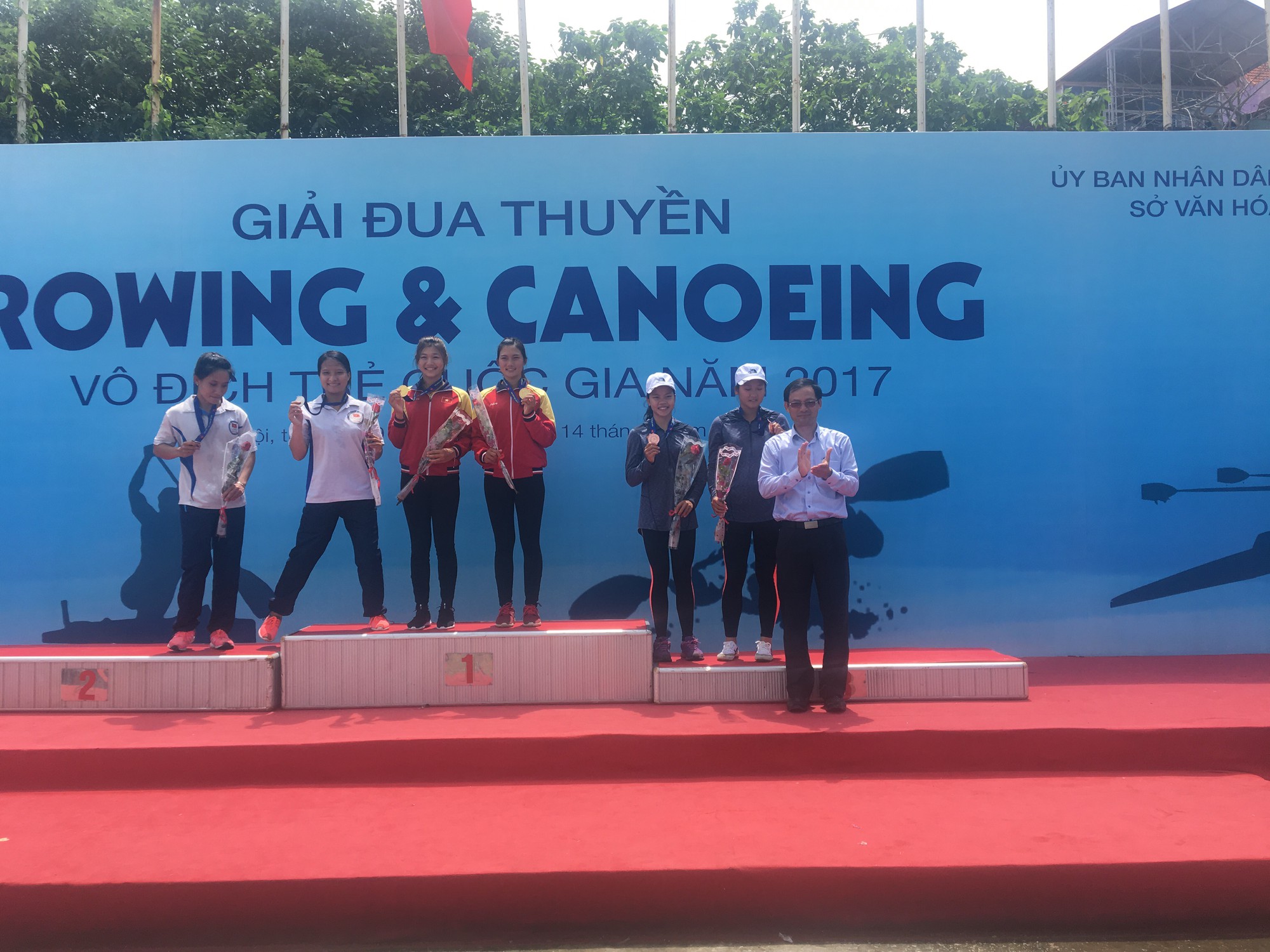 Chất lượng chuyên môn của giải đua thuyền Rowing và Canoeing trẻ vô địch quốc gia 2017 khá cao