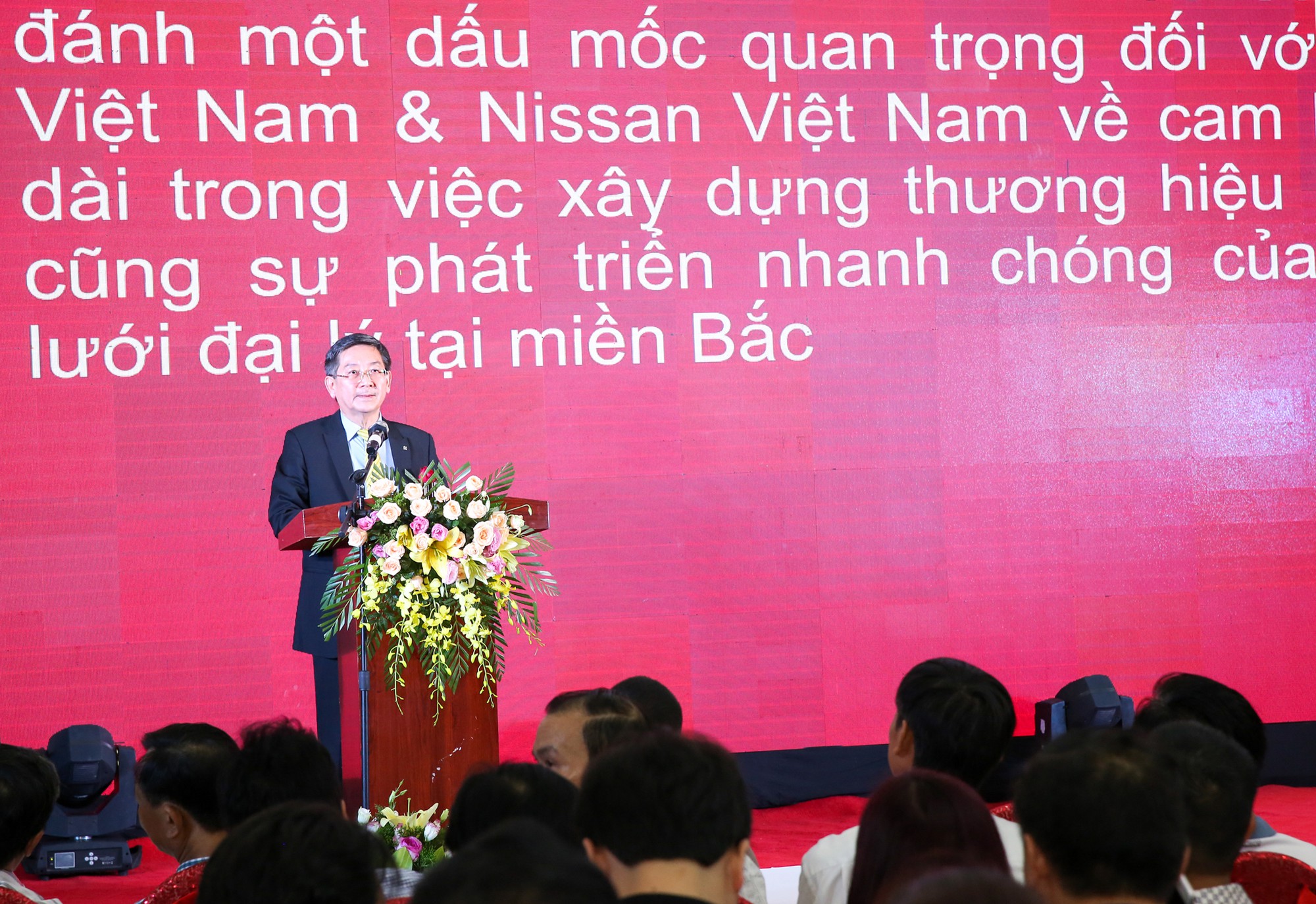 Ông Khoo Cheng Pah – Tổng Giám đốc, Nissan Việt Nam, phát biểu tại Lễ Khai trương đại lý 3S Nissan Lào Cai vào ngày 25/06/2017