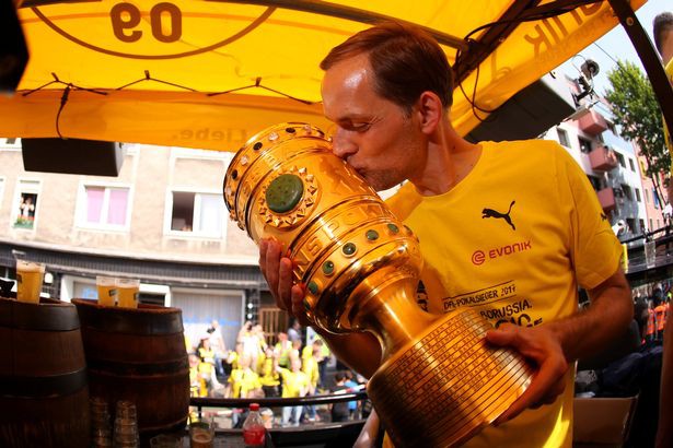 HLV Tuchel đã giúp Dortmund vô địch Cúp quốc gia Đức năm ngoái