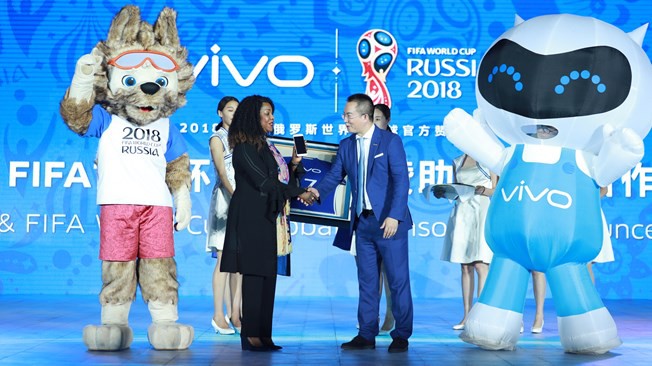 Vivo vừa trở thành nhà tài trợ chính thức cho World Cup 2018